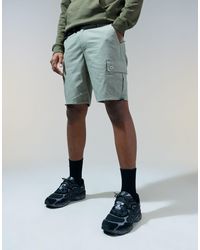 ASOS - – schmale, länger geschnittene cargo-shorts aus ripstop - Lyst