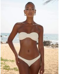 Moda Minx - Scrunch Fixed Brazilian Bikini Bottom - Lyst