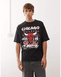 KTZ - T-shirt oversize à motif chicago bulls - Lyst