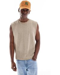 Jack & Jones - Chaleco Beis De Punto De -Neutro - Lyst