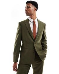 ASOS - Slim Fit Wool Mix Suit Jacket - Lyst