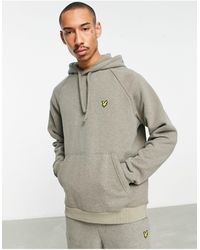 Lyle & Scott - Vintage End On End Texture Oversized Hoodie - Lyst