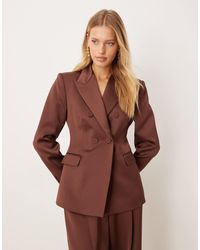Mango - – gilda – eleganter blazer aus satin - Lyst