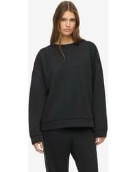 Noisy May - Bloom Ribbed Loose Fit Crew Neck Sweatshirt - Lyst