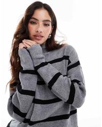 Vila - High Neck Super Soft Jumper - Lyst