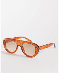 ASOS - Ronde Pilotenbril - Lyst