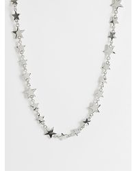 ASOS - Collier chaîne à maillons étoiles - Lyst