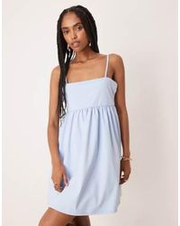 ASOS - – kurzes babydoll-kleid - Lyst
