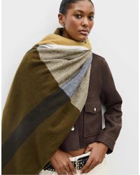 Stradivarius - – karierter schal - Lyst