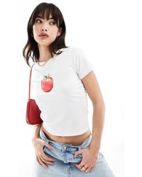 ASOS - Baby Tee With Tomato Graphic - Lyst