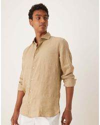 Mango - Camicia A Maniche Lunghe Chiaro - Lyst