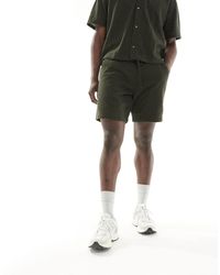 Abercrombie & Fitch - Pantalones cortos holgados sin cierres - Lyst