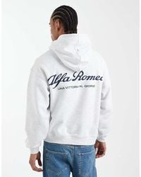 Cotton On - Boxy Fit Alpha Romeo Graphic Hoodie - Lyst