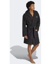 adidas Originals - Hooded Bathrobe - Lyst