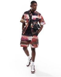 Criminal Damage - Photo Print Shorts Multi - Lyst