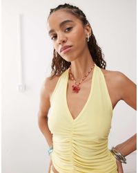 Reclaimed (vintage) - – neckholder-top - Lyst