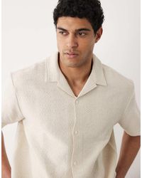 Jack & Jones - Textured Print Shirt - Lyst