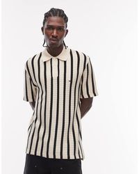 Tommy Hilfiger - Relaxed Fit Knitted Polo Shirt - Lyst