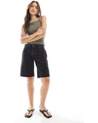 Levi's - Bermuda en jean coupe dad baggy - délavé - Lyst