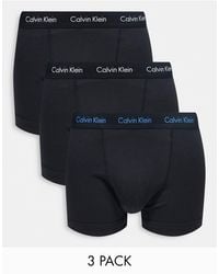 Calvin Klein - – e unterhosen aus stretch-baumwolle im 3er-pack - Lyst