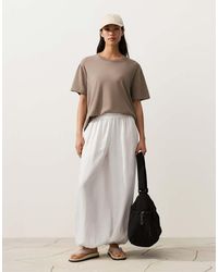 Oysho - 100% Linen Bloomer Trousers - Lyst