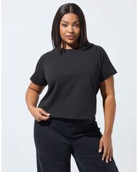 Yours Clothing - Cropped Boxy T-Shirt - Lyst