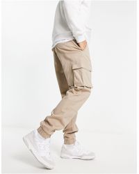 Only & Sons - Cuffed Cargo Trousers - Lyst