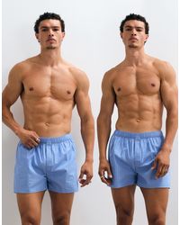 ARKET - Pure Cotton 2 Pack Shorts - Lyst