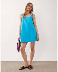 ASOS - Scoop Neck Shift Mini Dress - Lyst