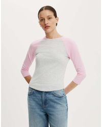 Cotton On - 90S Baby Raglan 3/4 Tee - Lyst