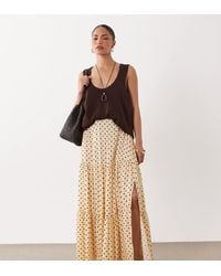 Miss Selfridge - Tiered Spun Maxi Skirt - Lyst