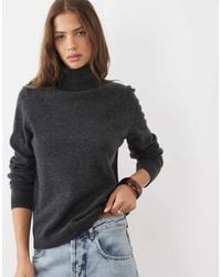 ASOS - Premium 100% Merino Wool Roll Neck Jumper - Lyst