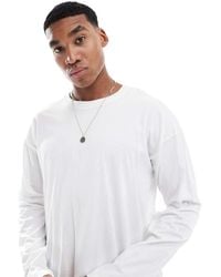 New Look - Long Sleeve Oversized T-shirt - Lyst
