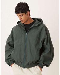 ASOS - Oversized Track Jacket - Lyst