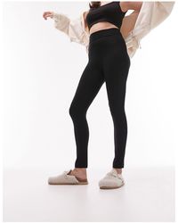 TOPSHOP - – e leggings mit hoher taille - Lyst