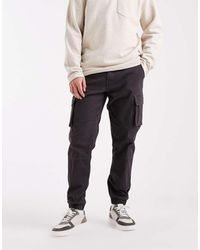 Only & Sons - Tapered Fit Cargo With Cuffed Bottom - Lyst