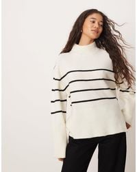 Brave Soul - – hochgeschlossener loose-fit-pullover - Lyst