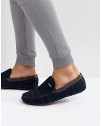 ted baker valcent suede moccasin slippers