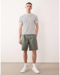 Only & Sons - Losvallende Geplooide Cargoshort - Lyst