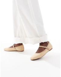 SEQWL - Iris Ballet Shoes With Buckle - Lyst