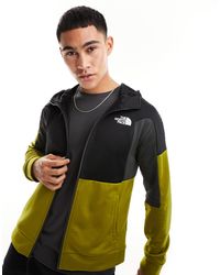 The North Face - Training Mountain Athletic Zip Up Fleece Hoodie - Lyst
