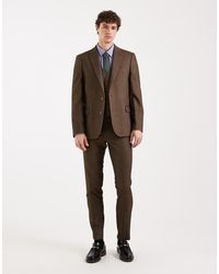 ASOS - Asos Deisgn Wool Look Skinny Suit Trousers - Lyst