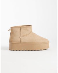 SEQWL - Mini Flatform Boots - Lyst