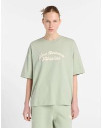 New Balance - – linear heritage – oversize-t-shirt - Lyst