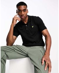 Lyle & Scott - Icon Logo Pique Polo - Lyst
