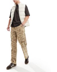 Levi's - Stay - pantalon cargo ample à motif camouflage - Lyst