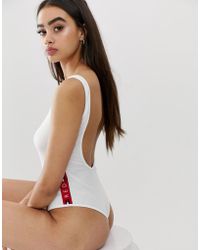 Tommy Hilfiger Remix Bodysuit In White