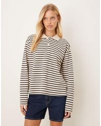 Jdy - Relaxed Fit Polo Top - Lyst