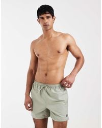Fred Perry - Drawstring Logo Swim Shorts - Lyst