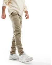 Jack & Jones - Intelligence - pantalon chino slim - sable - Lyst